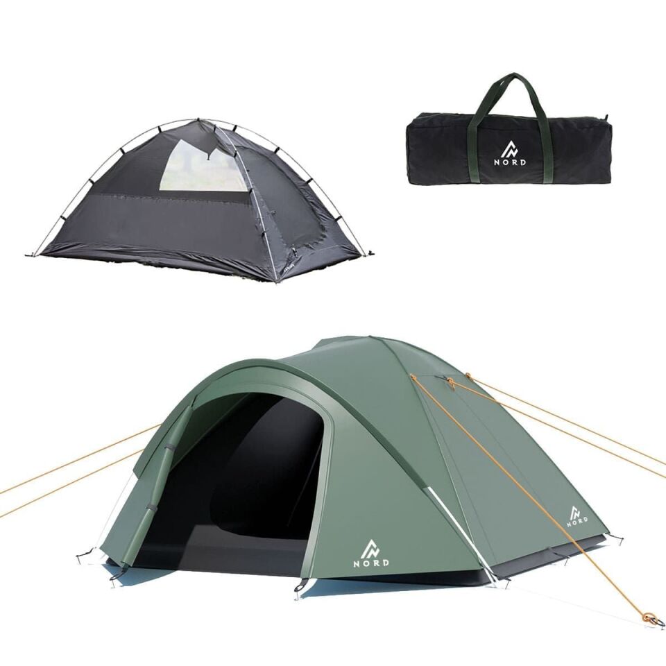 Nord 3 Kişilik Çadır Çantalı