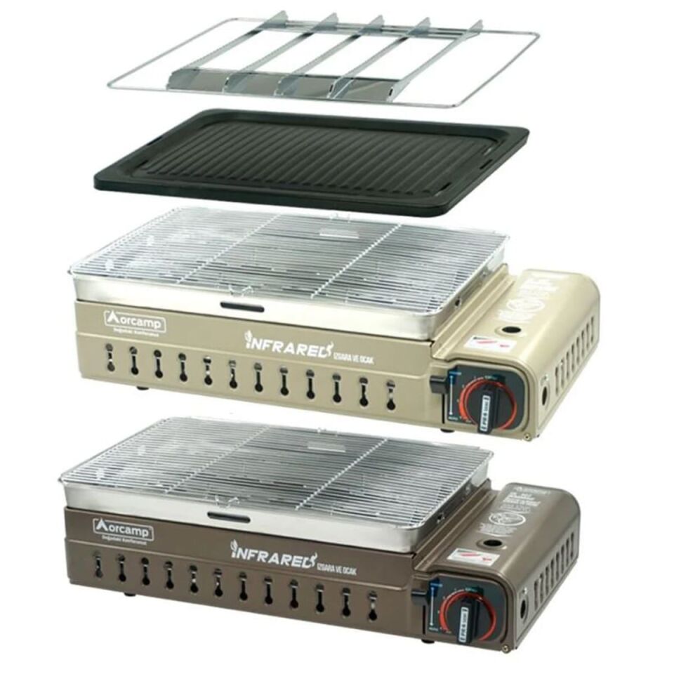 Orcamp Dumansız İnfrared Izgara ve Ocak