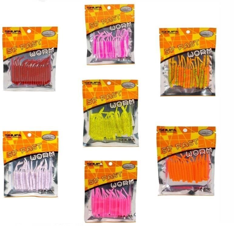 Shufa Fast Worm 5.2cm Lrf Silikonu