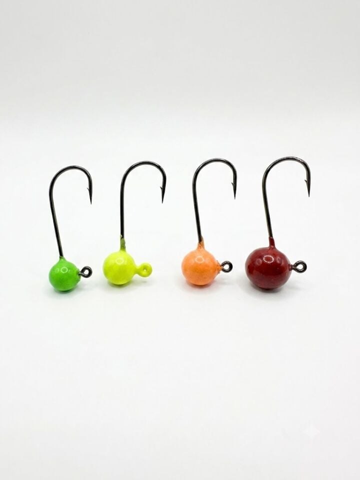 Anchor Big Game Yellow Colored 3/0 İğne Jighead