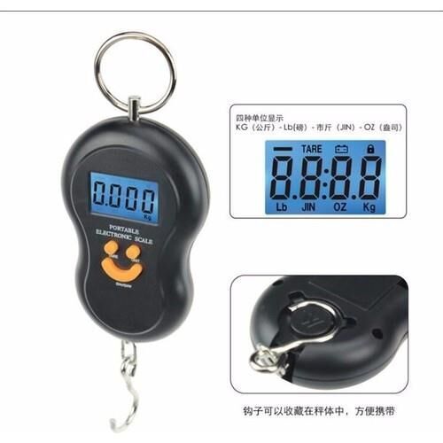 Silver Toss 50 kg LED Işıklı El Kantarı El Terazisi + 2 Adet Pil