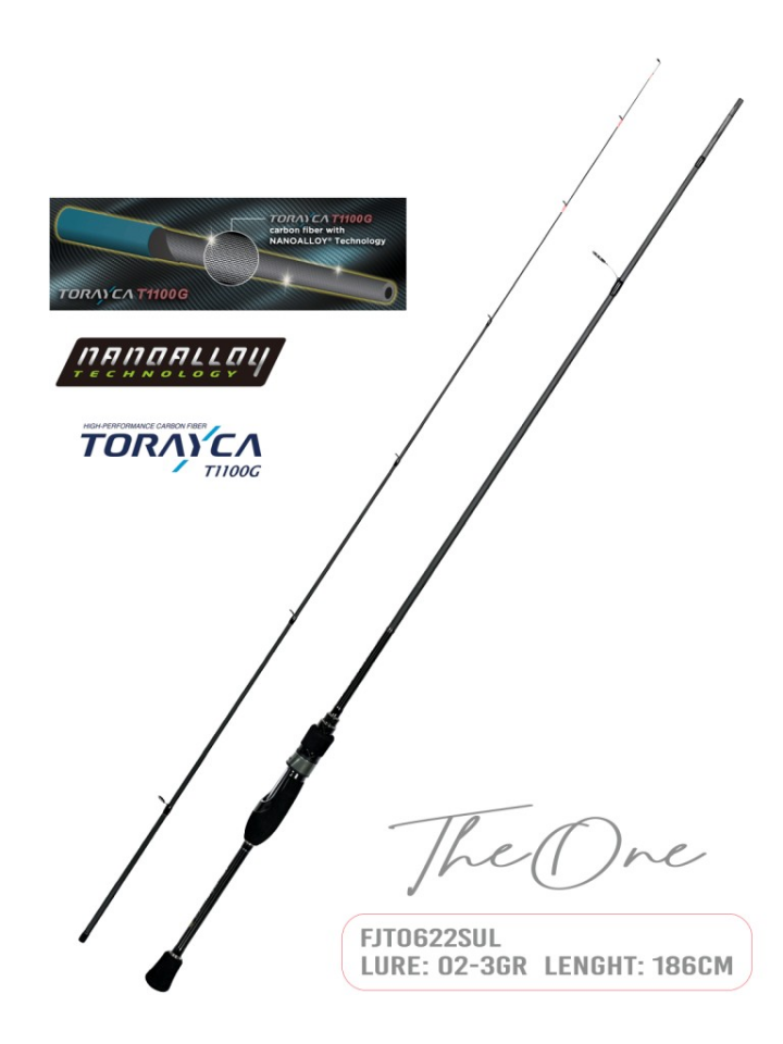 Fujin TheOne 186cm 02-3gr 622SUL LRF Kamışı