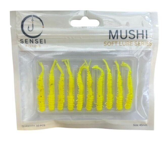 Sensei Mushi Soft Lure 45mm Floating Silikon Yem