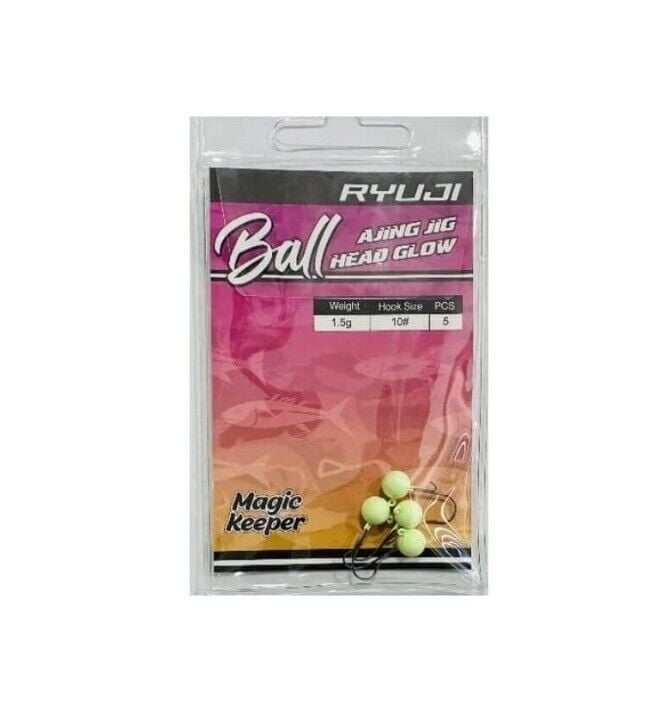 Ryuji Ball Ajing Glow İğne No 10 Jig Head