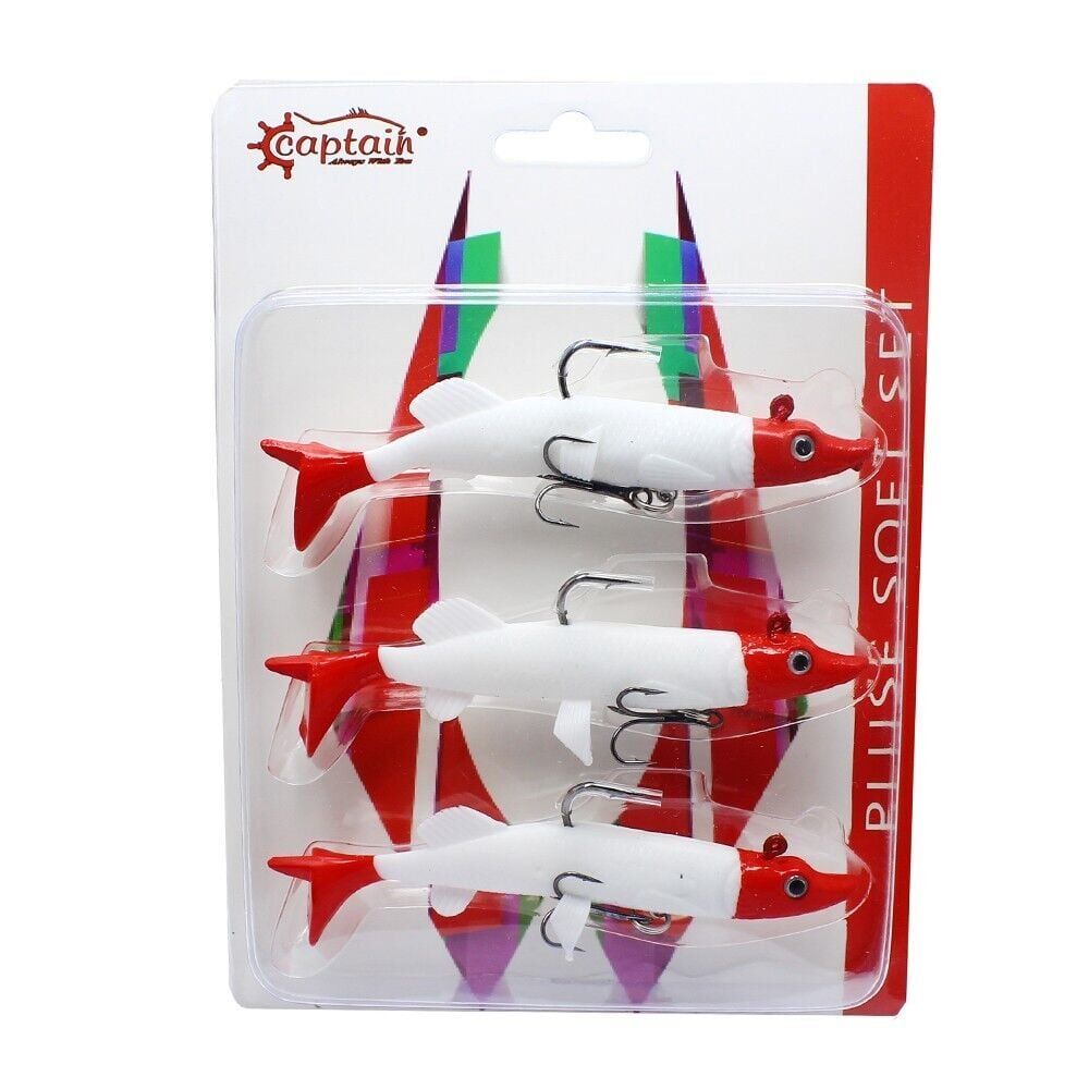 Captain 3067 Pluse Soft 12cm 26,5 gr Turna Silikonu 3'lü Set