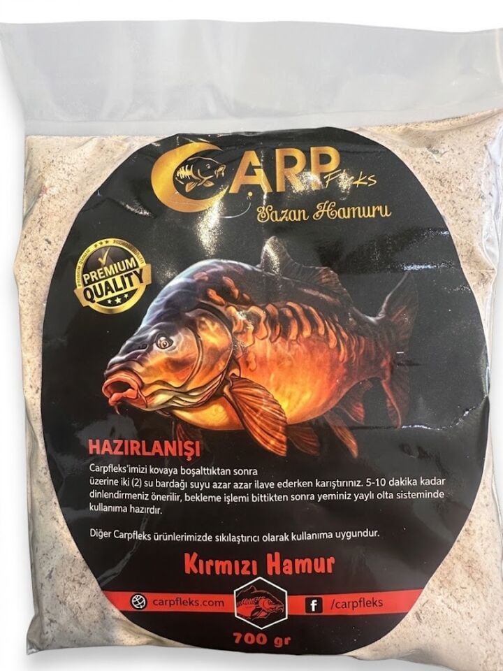 Carp Flex Kırmızı Sazan Hamuru 700gr