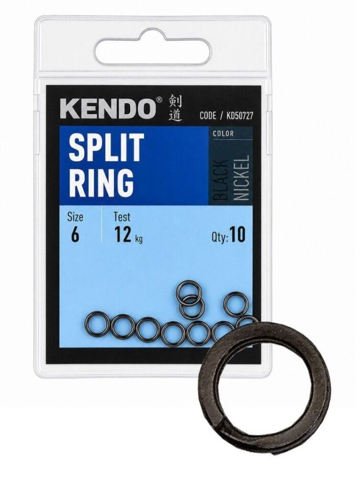 Kendo Split Ring 10 Adet (Halka)