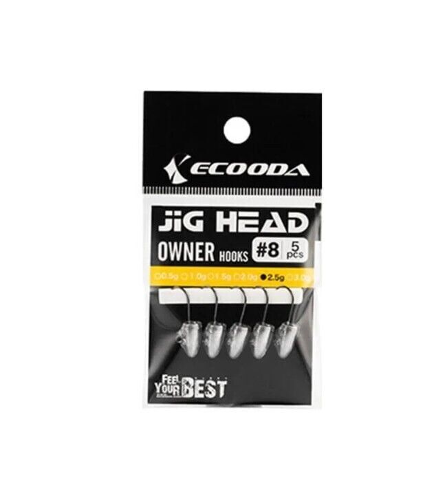 Ecooda Triangular Owner Hook #8 Lrf Jighead